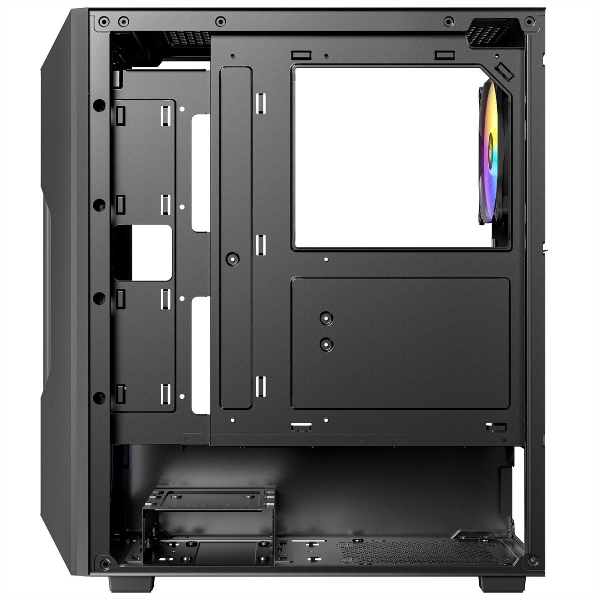 ANTEC AX61 Elite PC Gehäuse Midi Tower Gaming ATX, schwarz