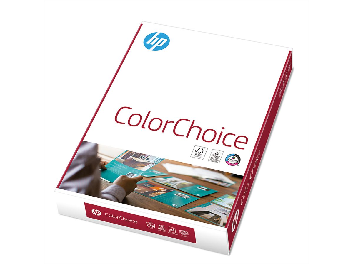 CHP753, HP ColorChoice Laser Paper, DIN A4, 250 Blatt, 120g/m²