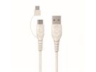 BIOnd BIO-12-TCM USB-C to Type-C+Micro 3A Cable, 1,2 m