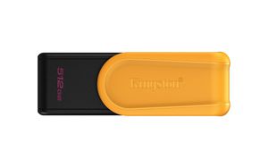 Kingston Technology DataTraveler 512GB Portable USB 3.2 Gen 1 Exodia S (Schwarz/Gelb)