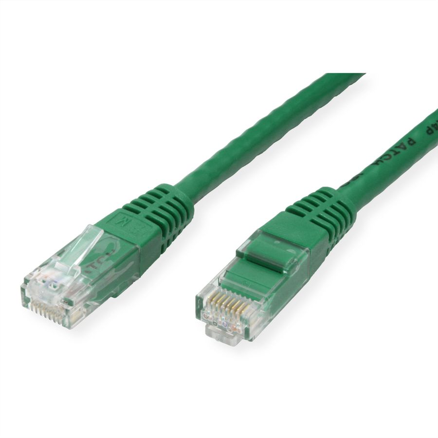 VALUE Patchkabel Cat.6 (Class E) UTP, grün, 3 m