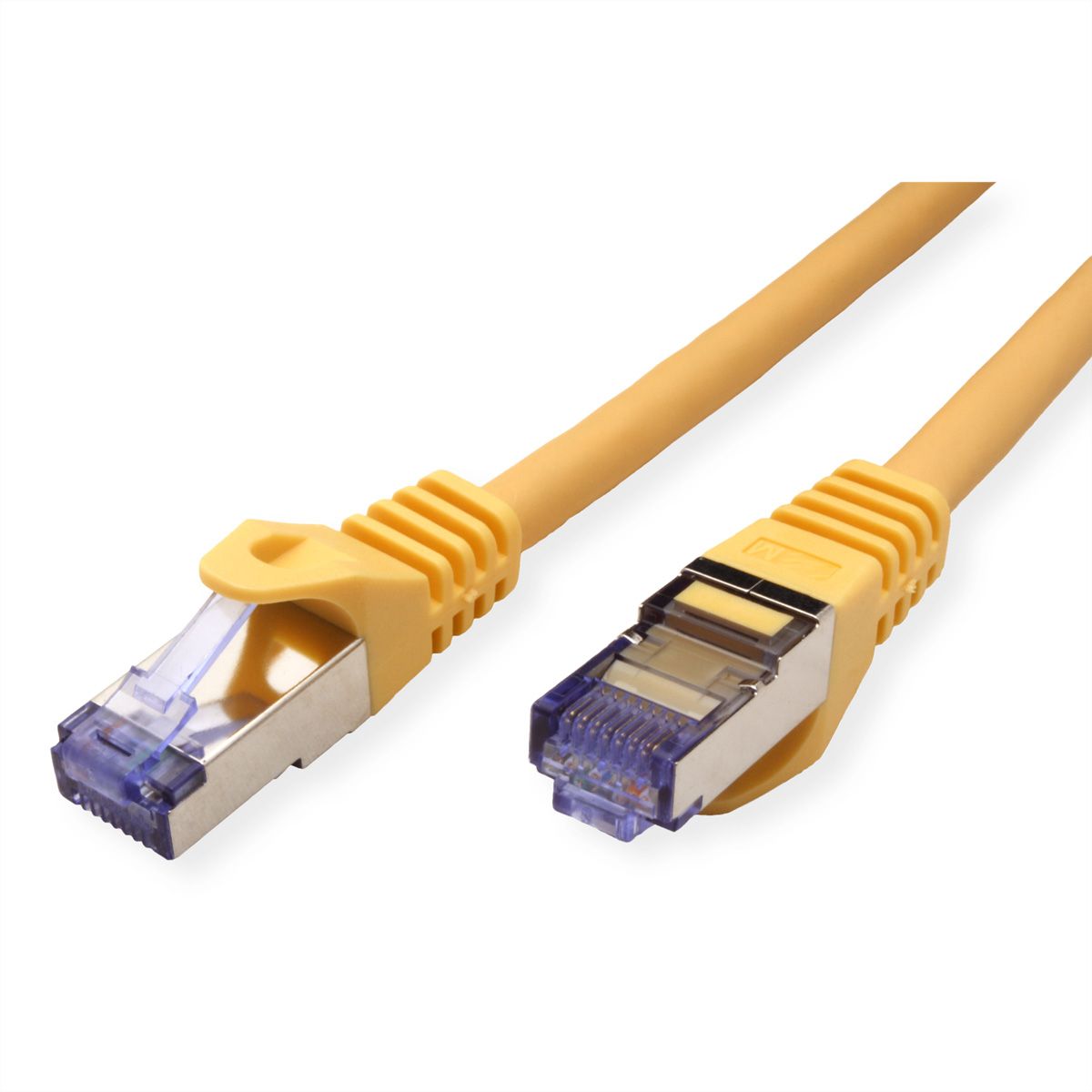 ROLINE Patchkabel Cat.6A S/FTP (PiMF), Component Level, LSOH, gelb, 10 m