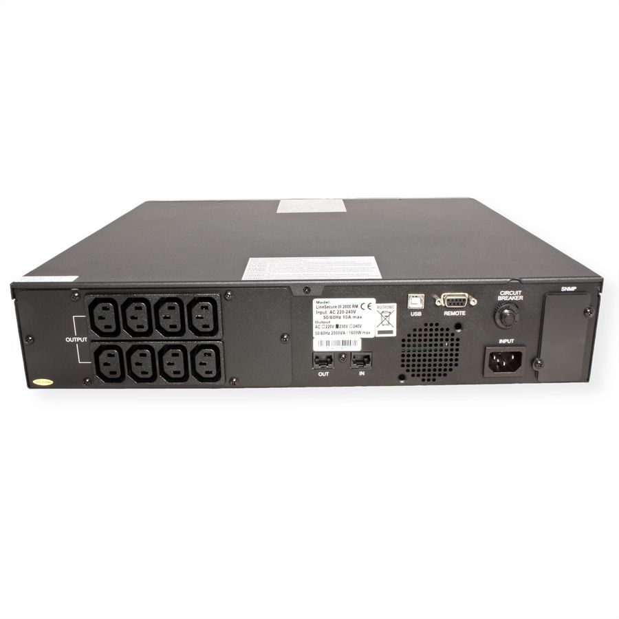 ROLINE LineSecure III 1500R - Line Interaktive USV, 19" Rackversion