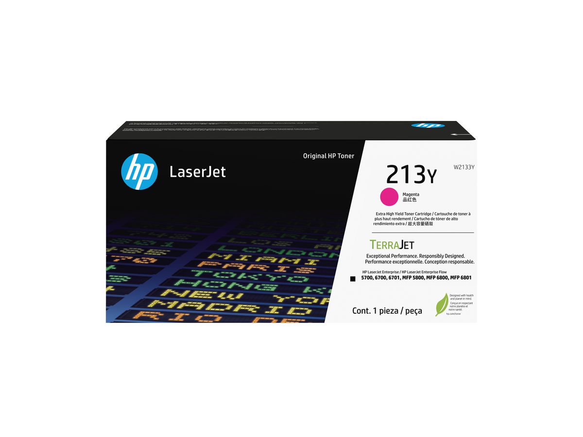 HP 213Y Magenta Original LaserJet Tonerkartusche mit sehr hoher Reichweite