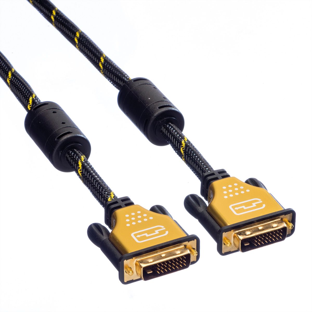 ROLINE GOLD Monitorkabel DVI, ST-ST, (24+1) dual link, 3 m
