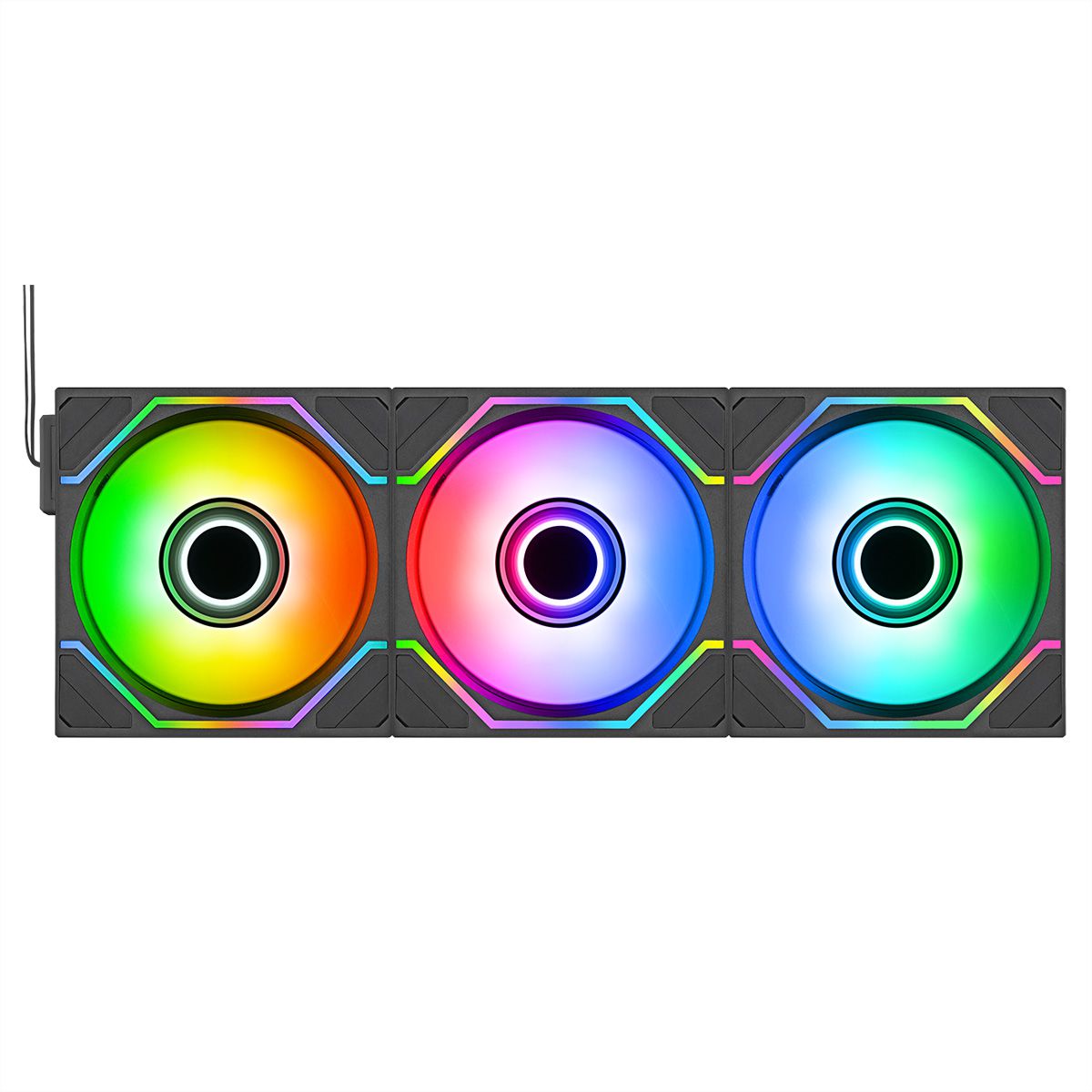 Thermaltake SWAFAN 120 EX INFINITY ARGB Sync 3-Fan Pack, schwarz