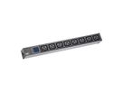 BACHMANN BN0500 19 Zoll 1HE 8xC19, Strom 2,0m CEE7/7