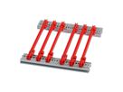 SCHROFF FUEHRUNGSSCHIENE STD 220D 2MM ROT
