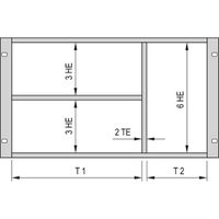 SCHROFF Gemischter Ausbau als Bausatz - AUSBAUSATZ 6HE/3HE 42TE