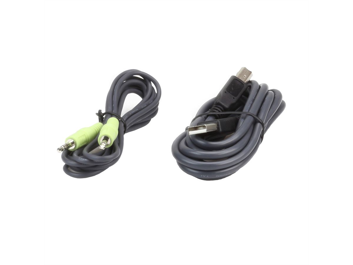 ATEN 2L-7D03UDPX5 USB DisplayPort Dual Display Secure KVM Kabel Set