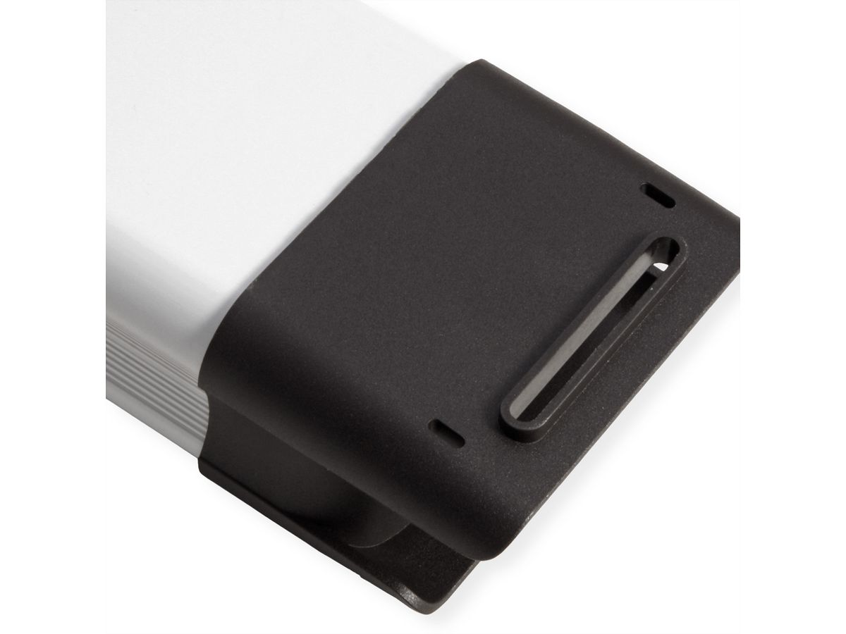 BACHMANN CONNECTUS 6xUTE, 1xSchalter 2,0m CEE7/7 Grau