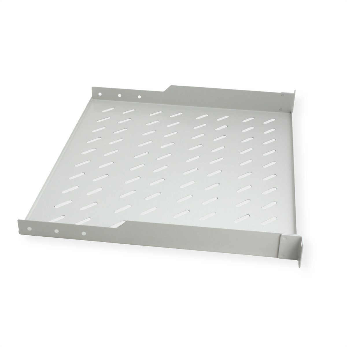 ROLINE 19-Zoll Fachboden 1 HE 400 T, 15kg Tragkraft grau