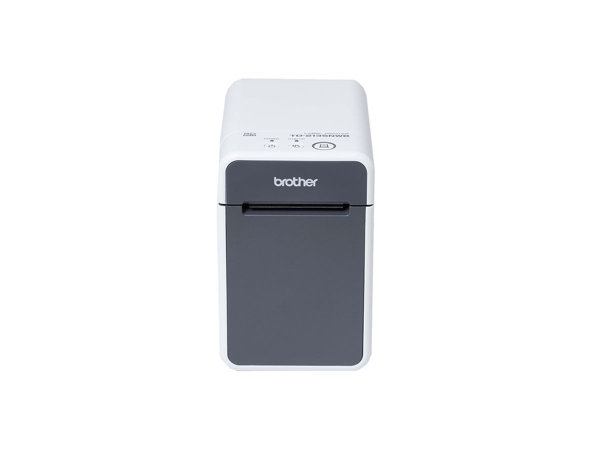 Brother TD-2135NWB Etikettendrucker Direkt Wärme 300 x 300 DPI 152,4 mm/sek Kabelgebunden Ethernet/LAN Bluetooth