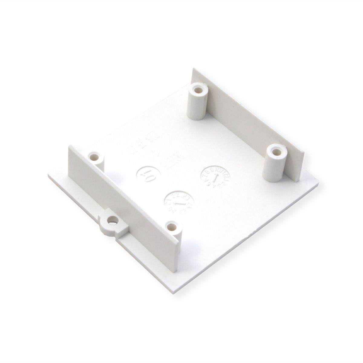 BACHMANN Rahmen Blind mit Anschraubdome weiss