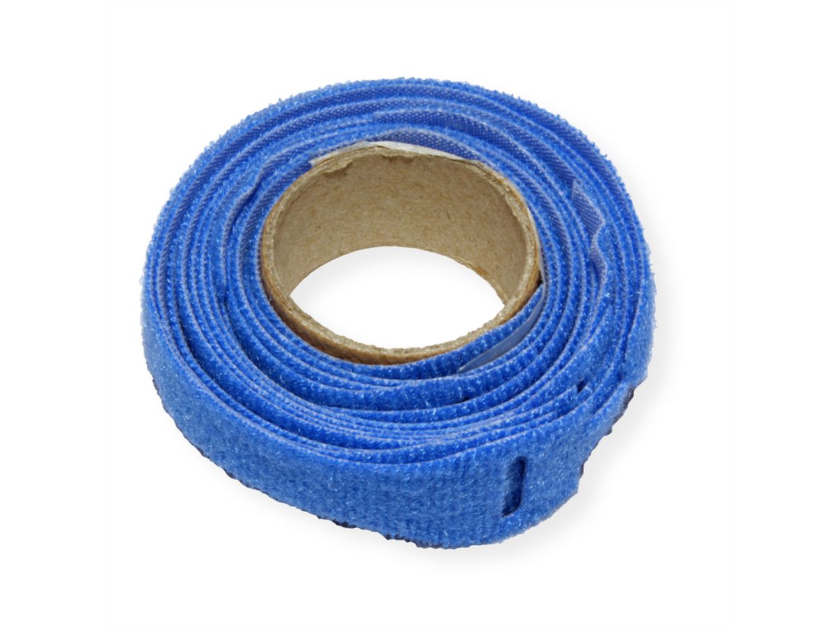 VELCRO® ONE-WRAP® Strap Klettband mit Lasche, 10Stk., blau, 20 cm