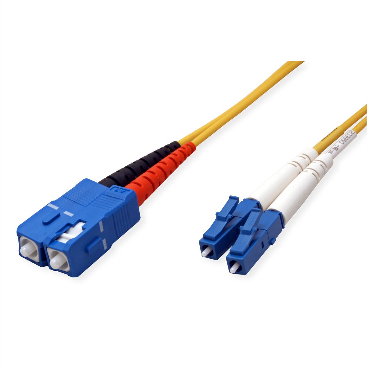 Quality LWL-Kabel Single Mode E9/125µm OS2, LC/SC, gelb, 5 m