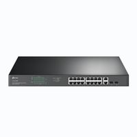 TP-Link TL-SG1218MP Netzwerk-Switch Unmanaged Gigabit Ethernet (10/100/1000) Power over Ethernet (PoE) 1U Schwarz