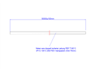 BACHMANN transparente Meterw.3x0,75 50m, AEH/AEH FEP/Mantel PVC