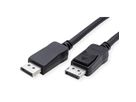 VALUE DisplayPort Kabel, DP ST - ST, schwarz, 1,5 m