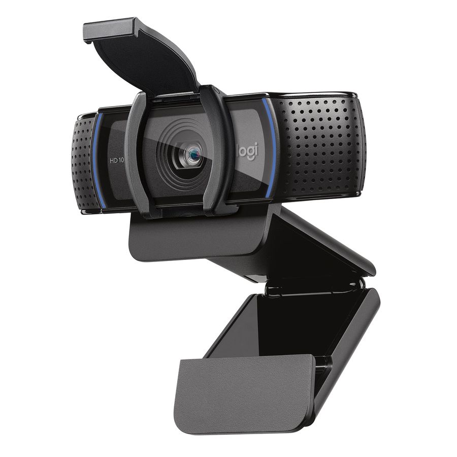 Logitech C920s Pro HD Webcam 1920 x 1080 Pixel USB Schwarz
