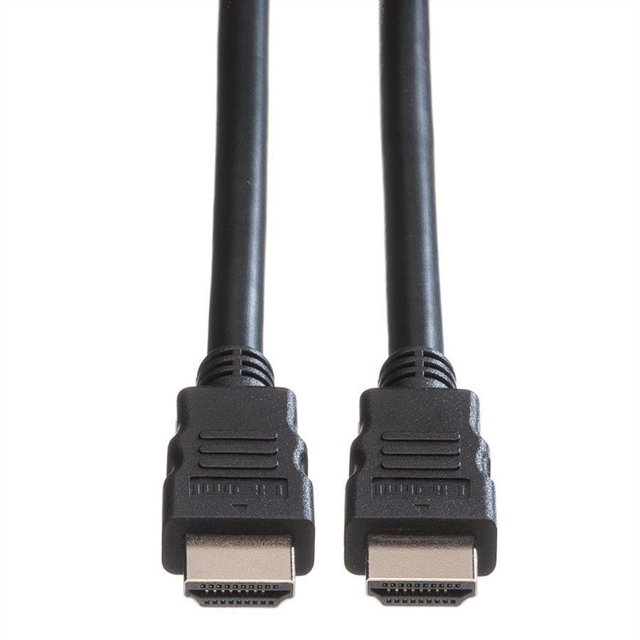 ROLINE GREEN Monitorkabel HDMI High Speed, ST-ST, schwarz, 1 m