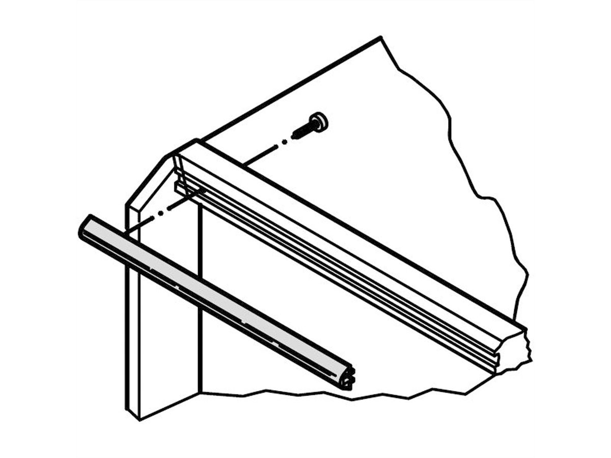 SCHROFF Designelemente - DESIGNEL.TYP 3 42TE RAL5007