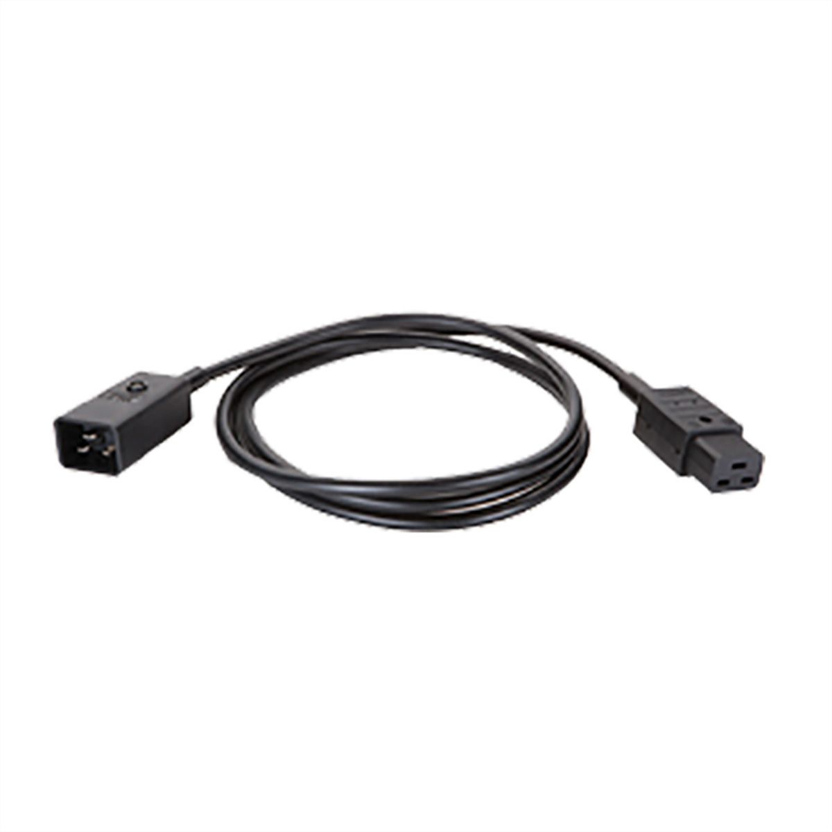 BACHMANN Verlängerung H05VV-F 3G1,5mm², L: 1,5m sw C19/C20
