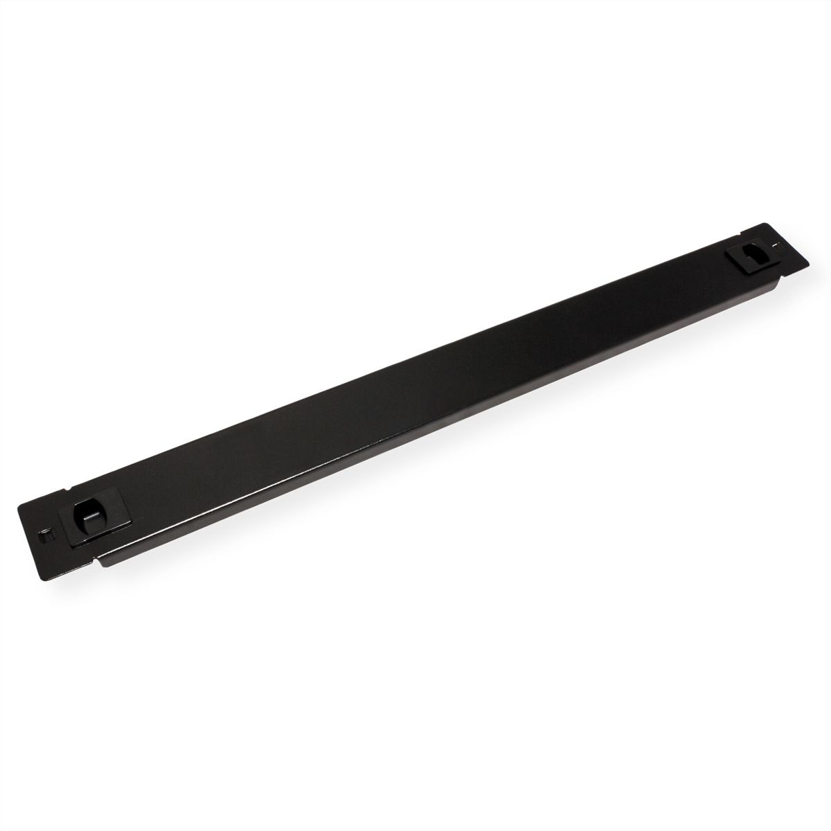 ROLINE 19-Zoll-Blindplatte Snap-in, 1 HE, schwarz
