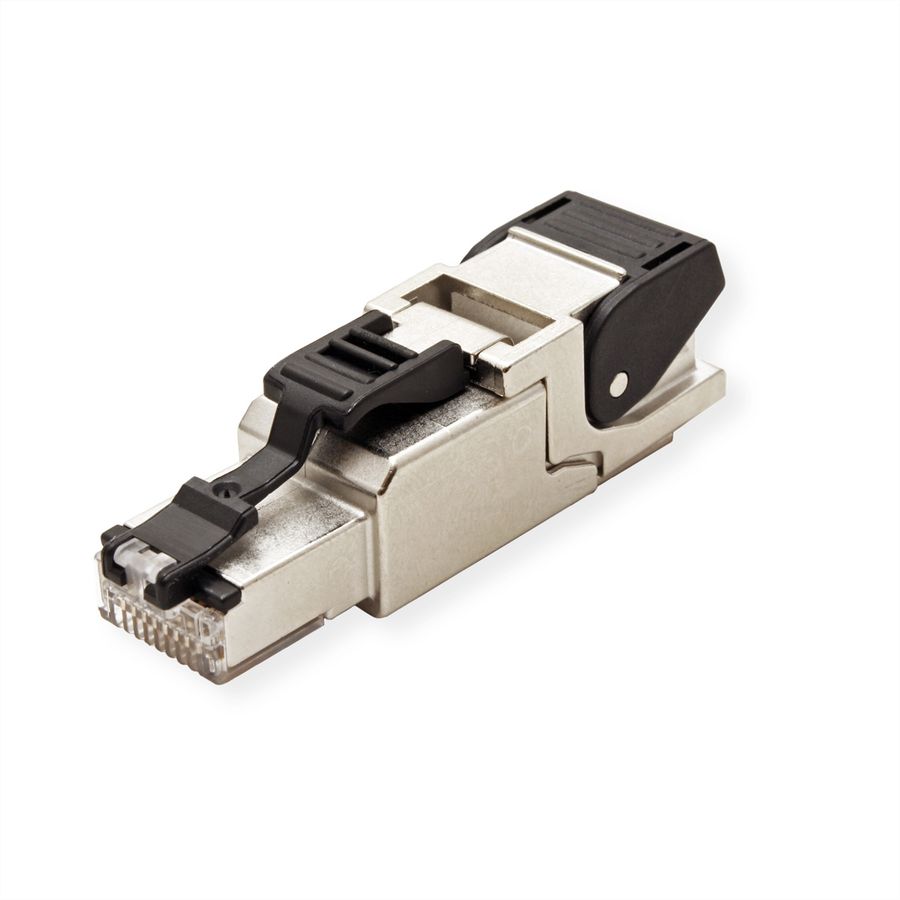 TELEGÄRTNER MFP8 feldkonfektionierbarer RJ-45 Stecker, Cat.6A (Class EA) T568A