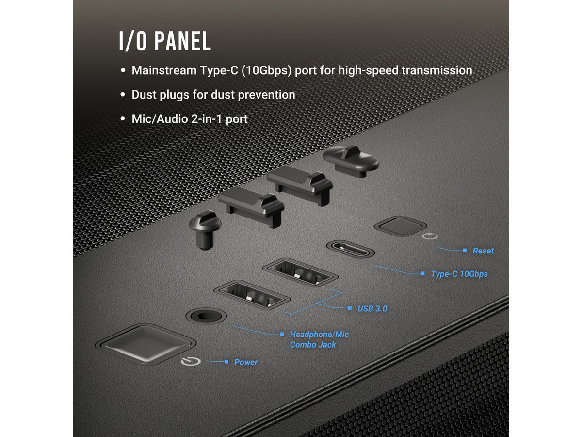 ANTEC Constellation C8 Black PC Gehäuse Full Tower ATX, schwarz