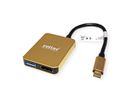 ROLINE GOLD USB Typ C Dockingstation, HDMI 4K, 2x USB 3.2 Gen 1, 1x PD