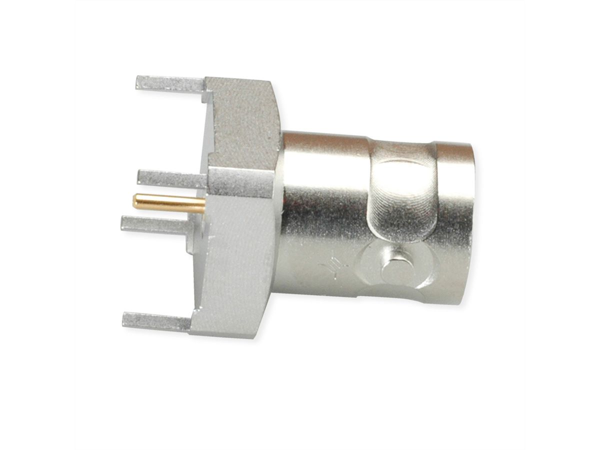 TELEGÄRTNER BNC-Buchse 50 Ohm für gedruckte Schaltungen