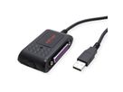 ROLINE Konverter USB / Parallel + Seriell