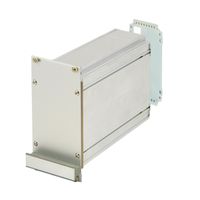 SCHROFF Kassetten PRO 3 HE-Bausätze, Frontplatte geschirmt (Textildichtung) - KAS S1 OP EMV 3HE 8TE 167T