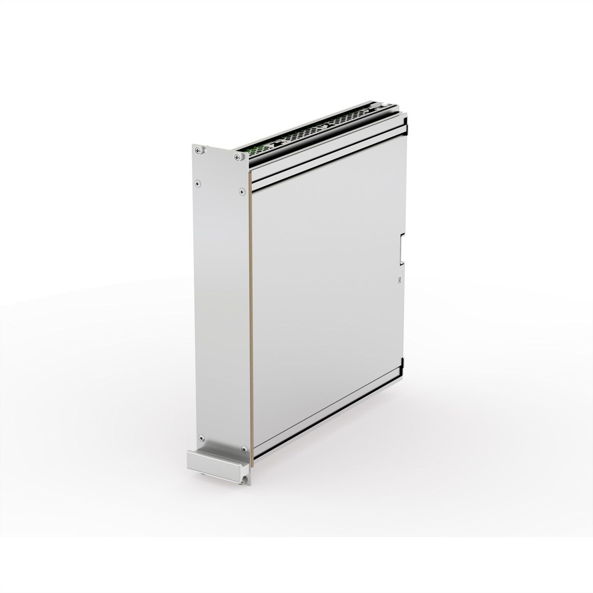 SCHROFF Kassetten PRO 6 HE-Bausätze, Frontplatte geschirmt (Textildichtung) - KAS S2 FS EMV 6HE 10TE 227T
