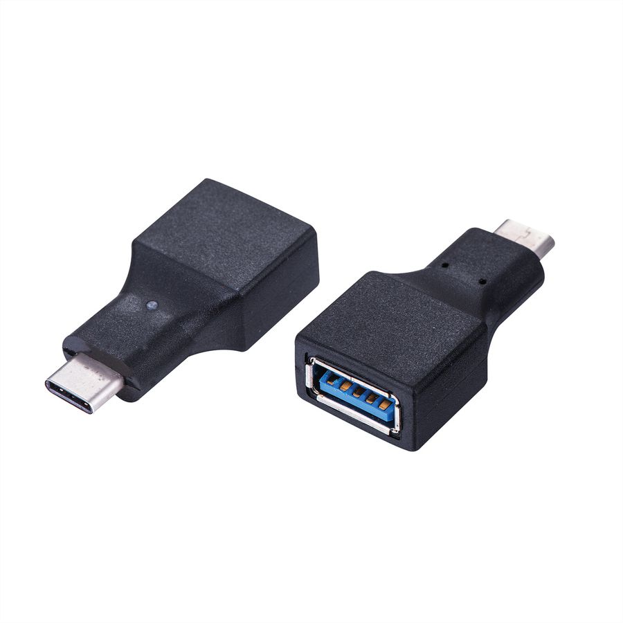 VALUE USB 3.2 Gen 1 Adapter, USB Typ C - A, ST/BU, OTG, schwarz