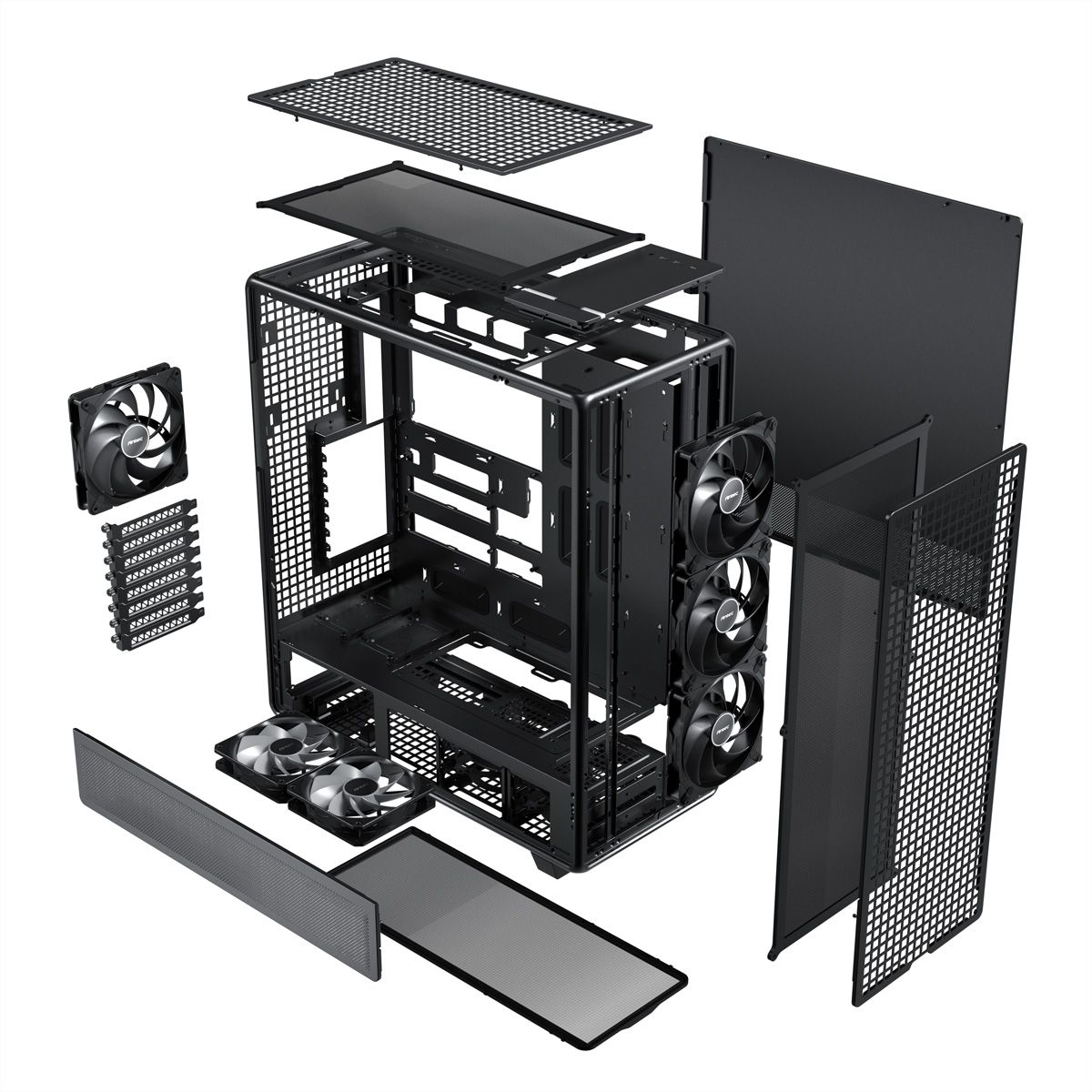ANTEC 900 PC Gehäuse ATX Full Big Tower, schwarz