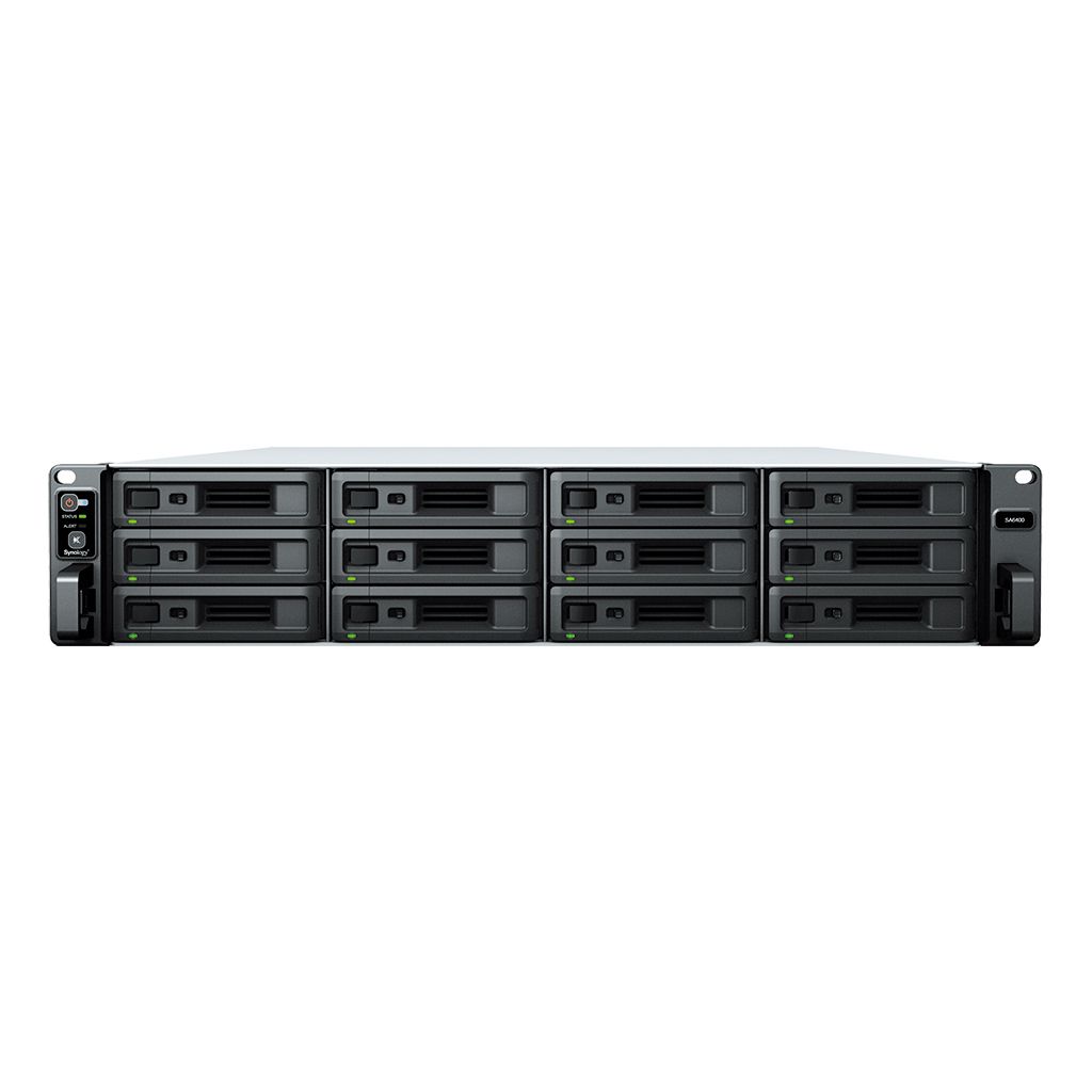 Synology SA SA6400 NAS & Speicherserver Rack (2U) Eingebauter Ethernet-Anschluss Schwarz