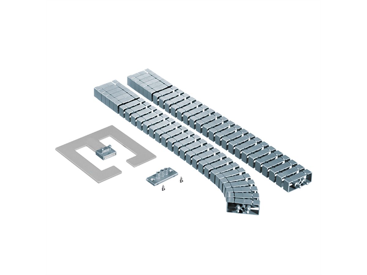 BACHMANN Kabelschlange FlexII Set silber