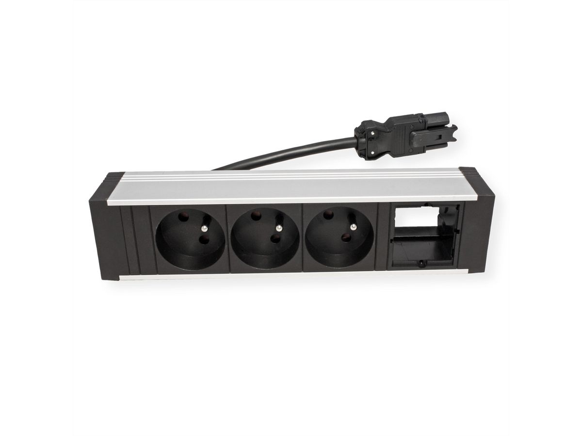 BACHMANN CONEO Set 3xUTE 1xCM 0,2m GST18 weissaluminium