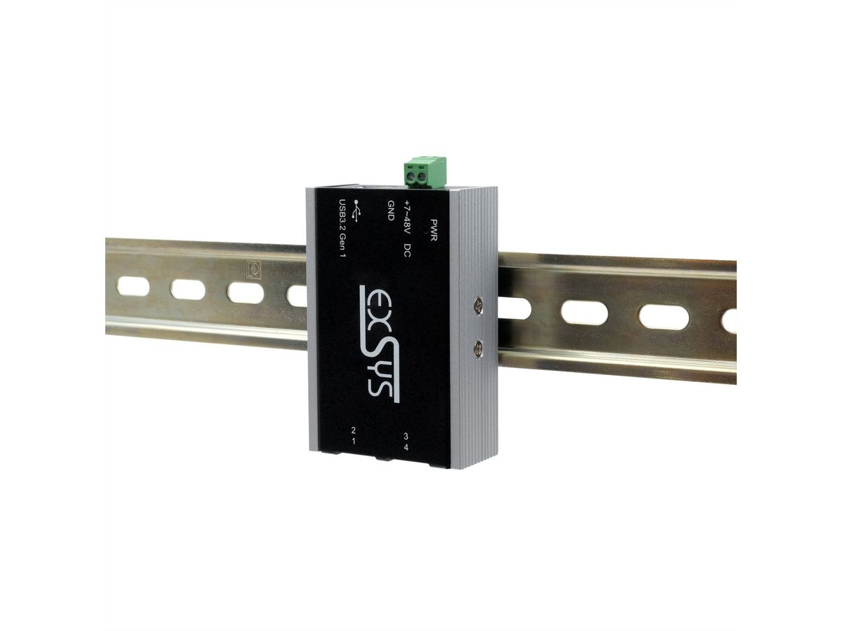 Exsys EX-1181HMS-WT 4-Port USB 3.2 Gen 1 Hub