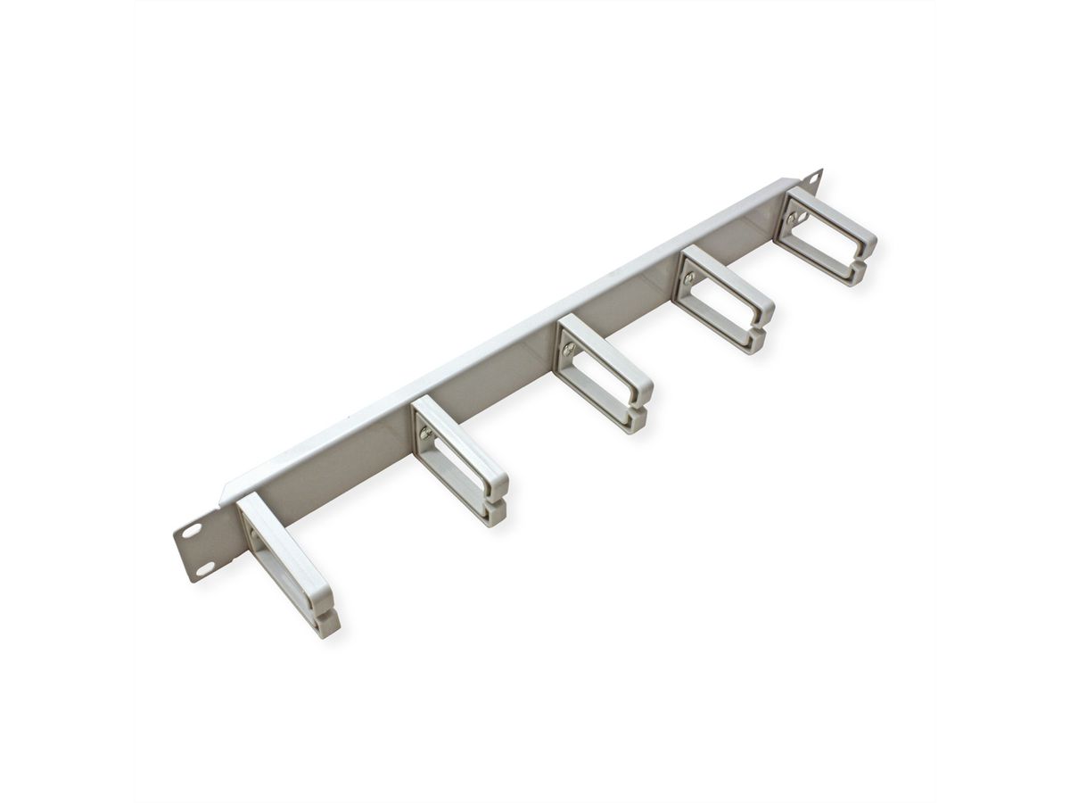 VALUE 19"-Frontplatte, h/v Kabelführung, Typ C, grau