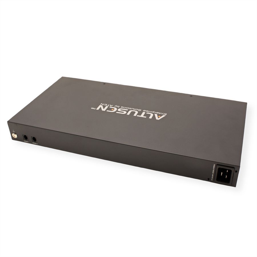 ATEN  PE6208G IP-Fernschaltsteckdose, 8 Port, 1HE, 7xC13, 1x C19 , 16A, Energiemessung