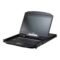 ATEN CL3708iNW Konsole F WideSreen FHD über IP Switch 8 Port USB HDMI, FR-Layout