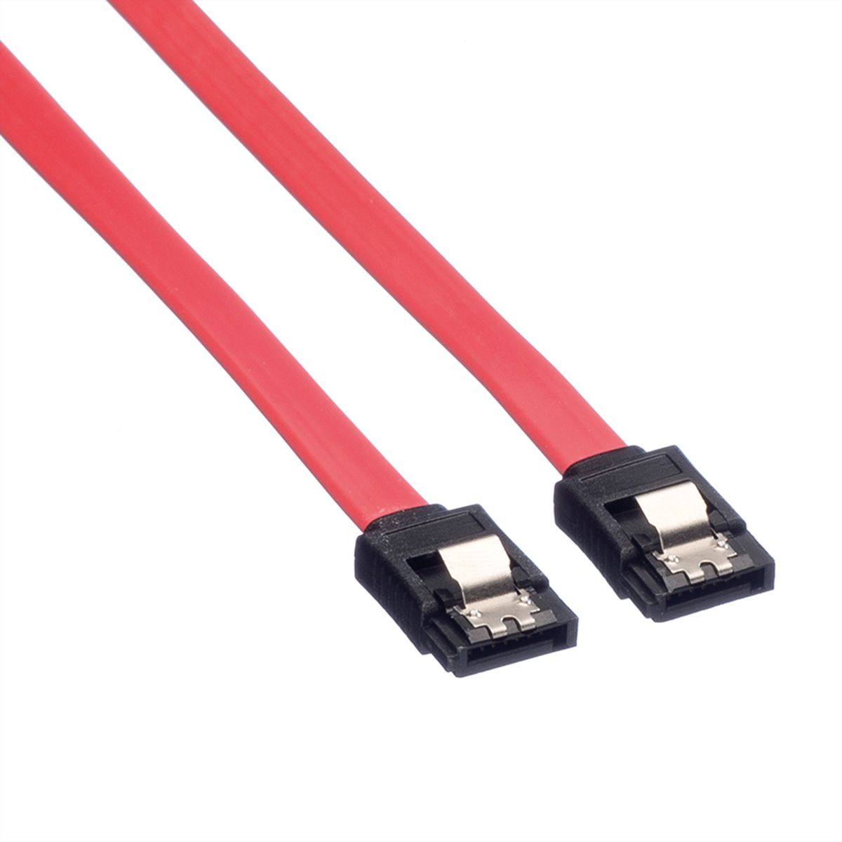 VALUE Internes SATA 6.0 Gbit/s HDD-Kabel, mit Schnappverschluss, 0,5 m