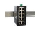 EXSYS EX-62026PoE 10-Port Industrie-Ethernet-PoE-Switch,  8 x PoE + 2-Port 10/100/1000Tx
