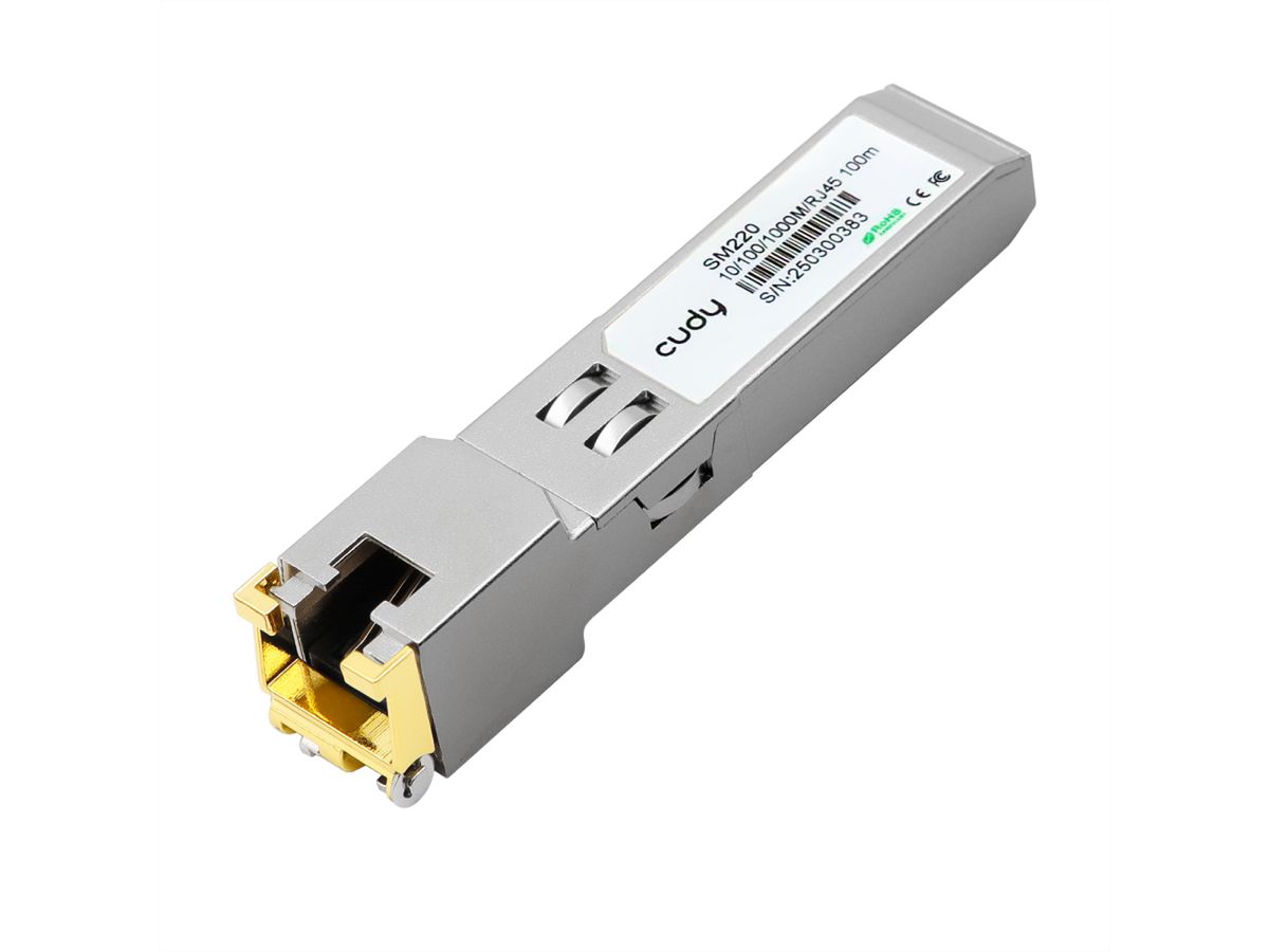 CUDY SM220 SFP-T GBIC