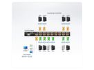 ATEN CL5716N LCD KVM Switch, USB-PS/2, VGA, DE-Layout