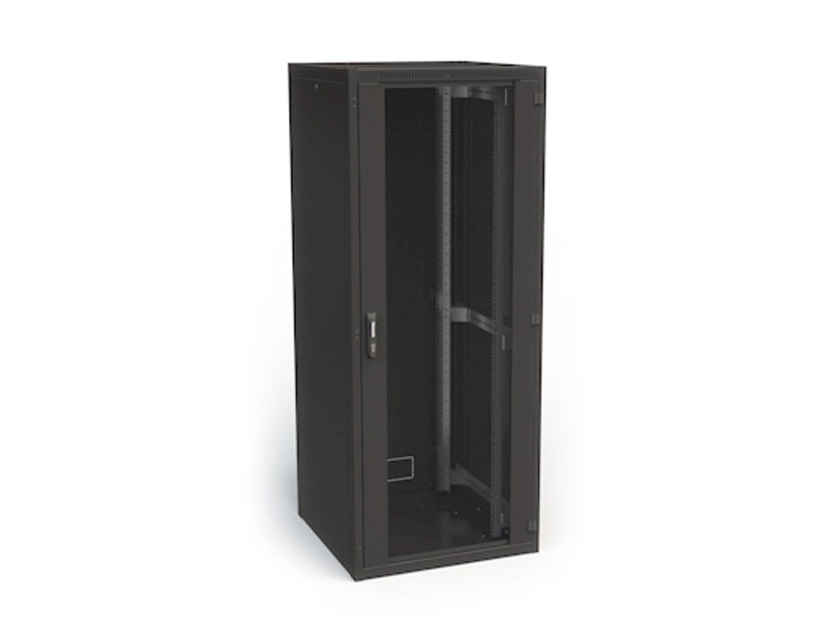 CONTEG RI7 ISeven Server-Schrank 42 HE, 800 x 1000mm, schwarz