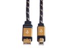 ROLINE GOLD USB 2.0 Kabel, Typ A-B, 4,5 m